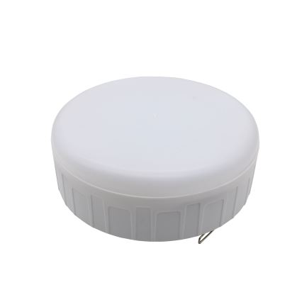 LED Dimbara uppladdningsbara solcellslampa med powerbankfunktion K3 LED/2W/5,5V 6500K IPX4 2400 mAh svart/vit