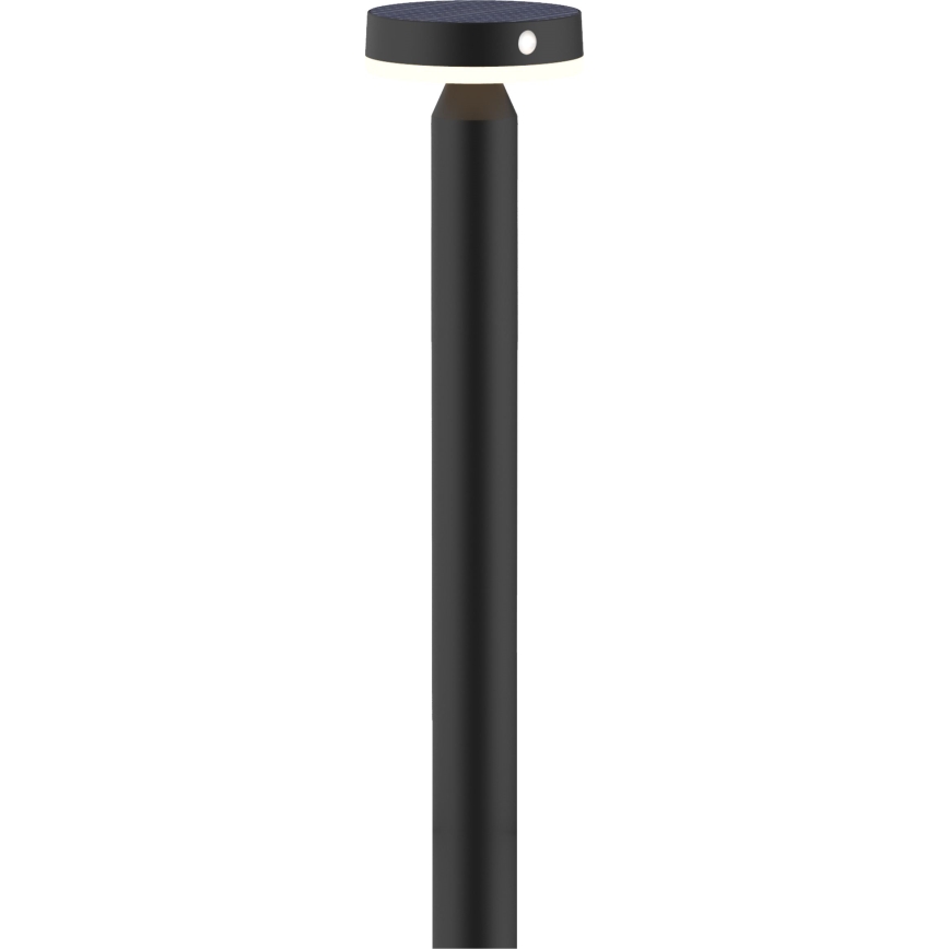 LED Solarlampa med sensor GWINEA LED/4,5W/3,7V 2000 mAh 50 cm IP44 svart