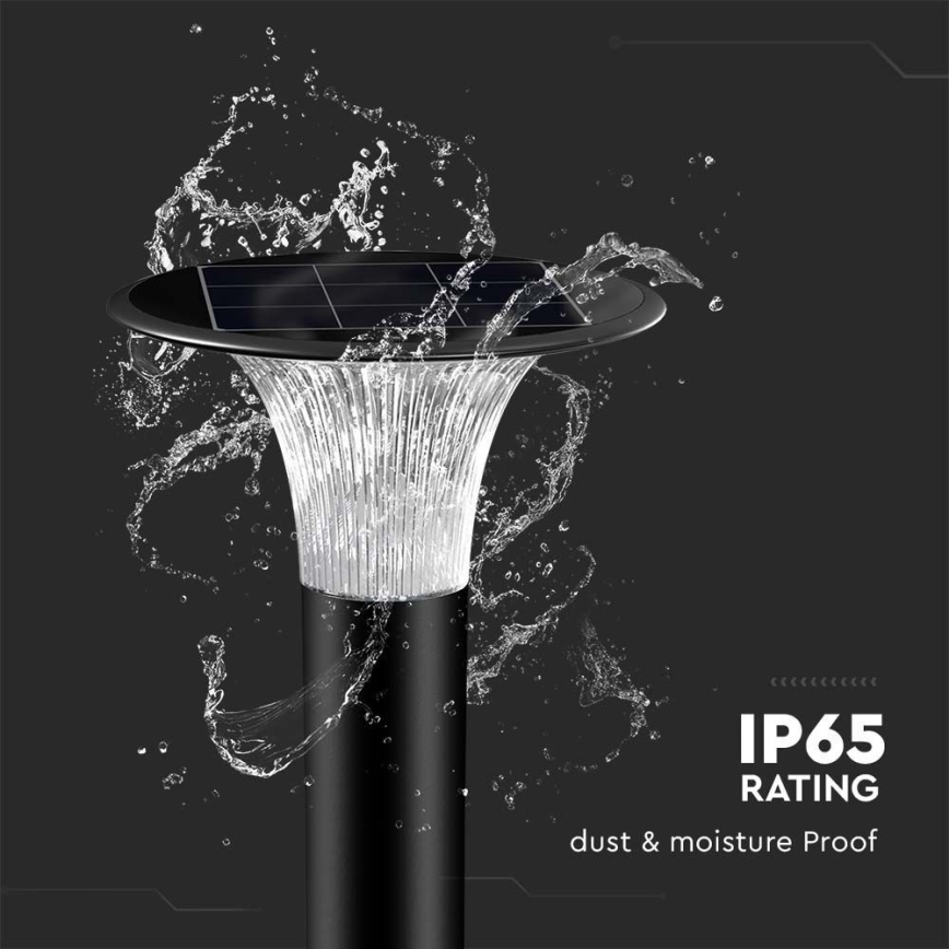 LED Solarlampa med sensor LED/15W/3,2V 4000K/6000K IP65 6000 mAh