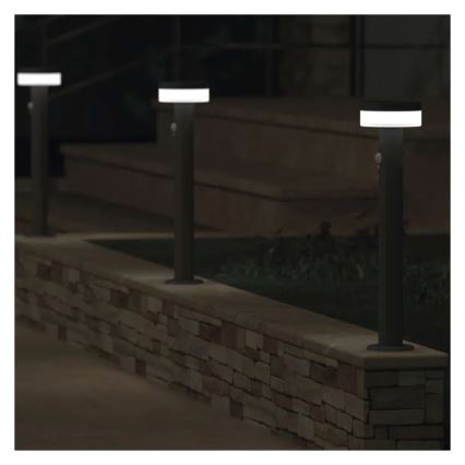 LED solcellslampa med sensor LED/2W/3,7V 1200 mAh IP44 50 cm