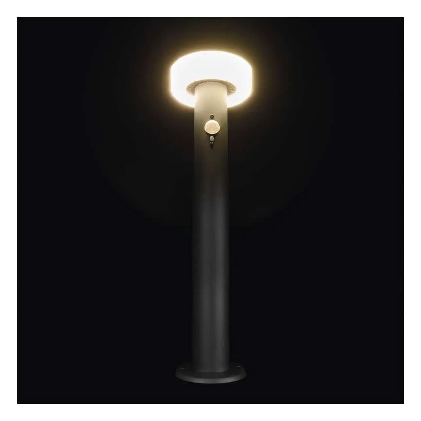 LED solcellslampa med sensor LED/2W/3,7V 1200 mAh IP44 50 cm