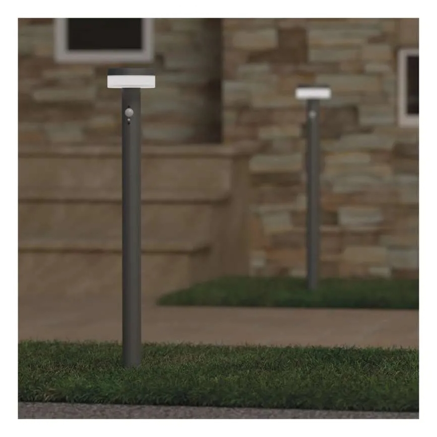 LED Solarlampa med sensor LED/2W/3,7V 1200 mAh IP44 80 cm