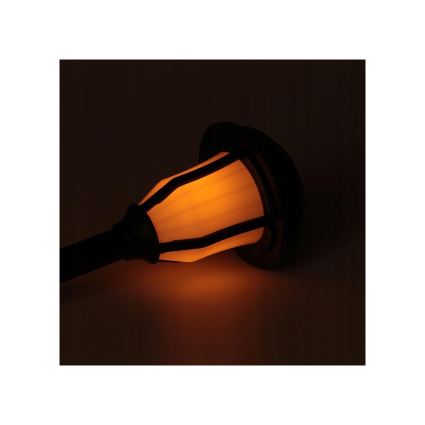 LED-solcellslampa med skymningssensor LED/2V IP44 600 mAh