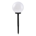 LED-solcellslampa SPHERE, 1,2 V, 4000 K, IP44, 200 mAh, Ø 20 cm