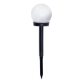 LED-solcellslampa SPHERE LED/1,2V 4000K IP44 40 mAh Ø 10 cm