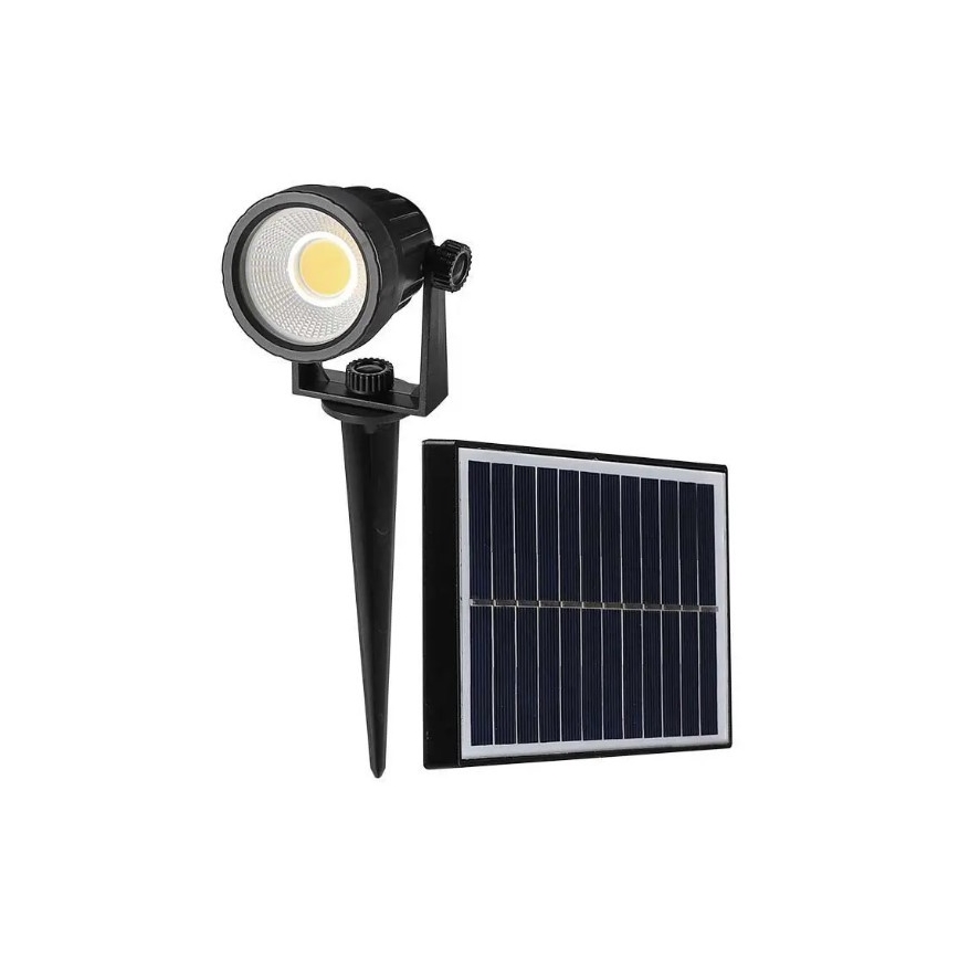 LED Solcellslampa SPIKE LED/2W/5,5V IP65 6400K 1200 mAh