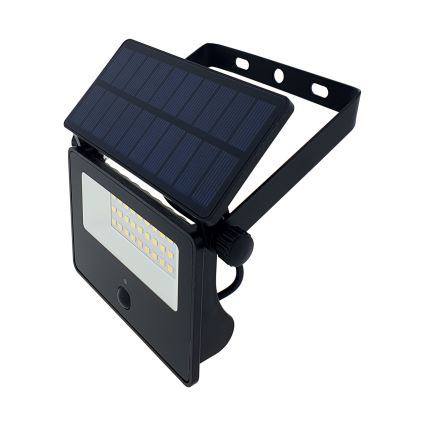 LED Solcell utomhusreflektor med sensor LED/5W/3,7V 4200K 2000 mAh IP44