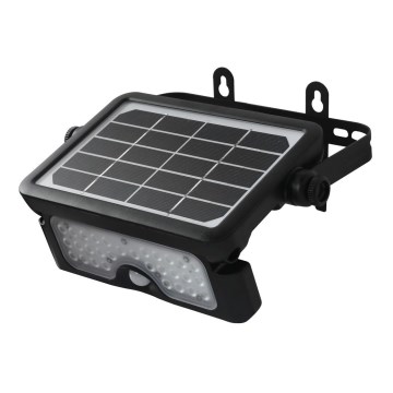 LED solcellsspot med rörelse- och skymningssensor EPAD LED/5W/3000 mAh 3,7V 4000K IP65