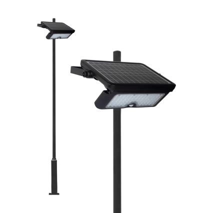 LED solcellsspot med rörelsesensor och skymningssensor EPAD LED/10W/3000 mAh 7,4V 4000K IP65