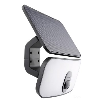 LED solcellsspot med sensor LED/13W/3,7V IP65 4000K 4000 mAh