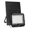 LED-solcellsstrålkastare med sensor MHCS LED/20W/3,2V 3000/4000/6500K IP65 10000 mAh + fjärrkontroll