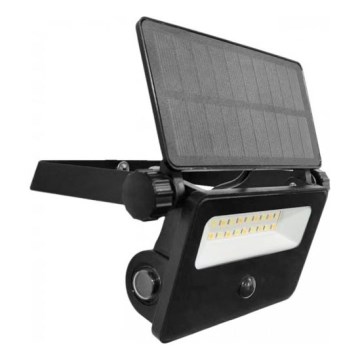 LED-solcellsstrålkastare med sensor NCS G2 LED/10W/3,7V 3000/4000/6500K IP54 1800 mAh