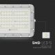 LED Utomhus ljusreglerad solcell strålkastare LED/15W/3,2V IP65 4000K vit + fjärrkontroll