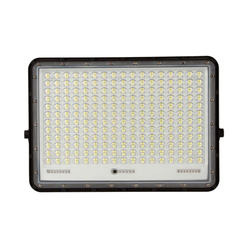 LED Solcellstrålkastare utomhus LED/30W/3,2V 4000K svart IP65 + fjärrkontroll
