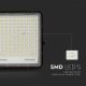 LED Solcellstrålkastare utomhus LED/30W/3,2V 4000K svart IP65 + fjärrkontroll