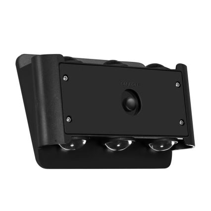 LED Solcellsvägglampa ALF LED/4W/1300 mAh 3000K IP54 svart