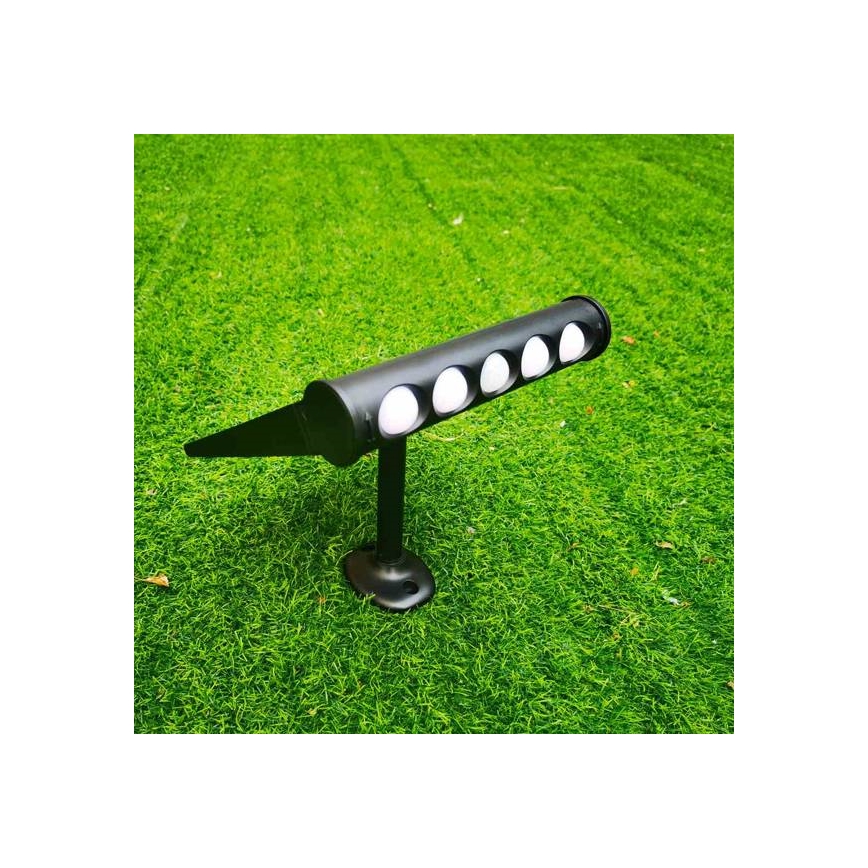 LED solcellsvägglampa med rörelse- och skymningssensor LED/8W/3,7V 4000 mAh 4000K IP65