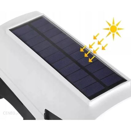 LED solarmodell av säkerhetskamera med sensor KAMERA LED/1W/3,7V 1200 mAh IP44 + fjärrkontroll