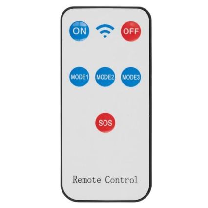 LED solarmodell av säkerhetskamera med sensor KAMERA LED/1W/3,7V 1200 mAh IP44 + fjärrkontroll
