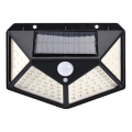 LED solcellsvägglampa med sensor LED/1W/3,7V 6500K IP44 1200 mAh