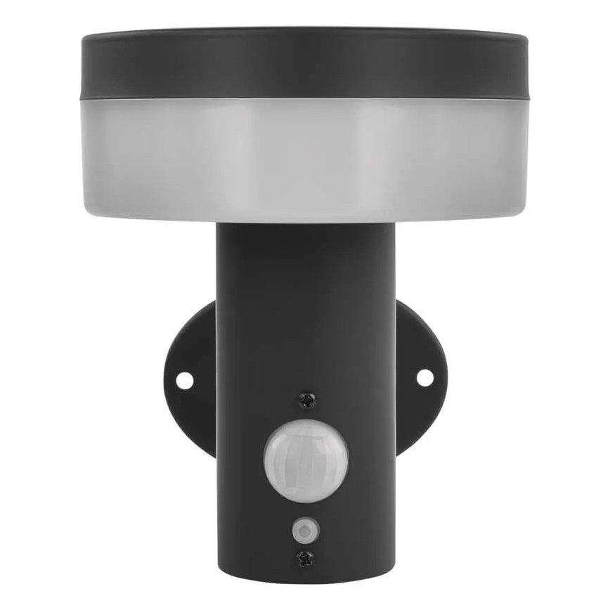 LED solcellsvägglampa med sensor LED/2W/3,7V 1200 mAh IP44
