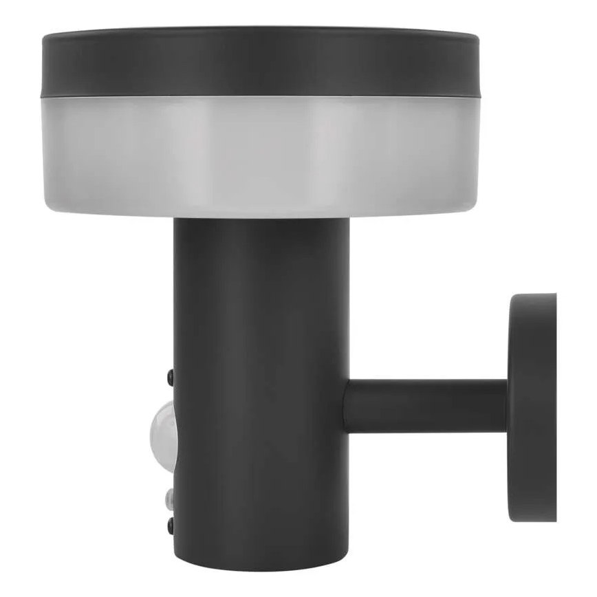 LED solcellsvägglampa med sensor LED/2W/3,7V 1200 mAh IP44