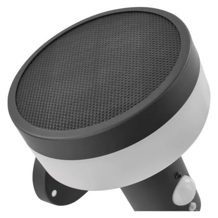 LED solcellsvägglampa med sensor LED/2W/3,7V 1200 mAh IP44