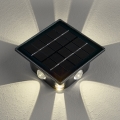 LED solcellsvägglampa med sensor LED/2W/5V IP54 1300 mAh