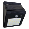 LED Solcellsvägglampa med sensor LED/3W/3,7V 1200 mAh IP44