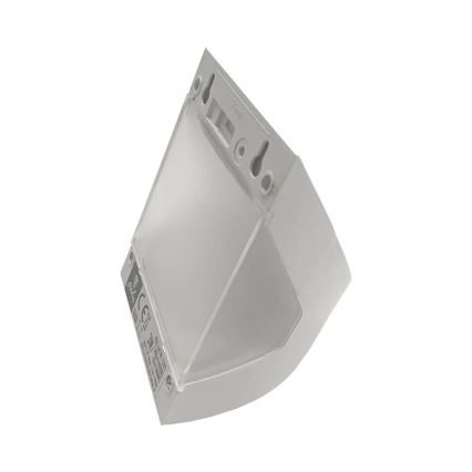 LED solcellsdriven vägglampa med sensor LED/3W/3,7V 3000/4000K 1200 mAh IP54 vit