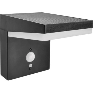 LED solcellsvägglampa med sensor LED/4,4W/3,7V 2200 mAh IP44