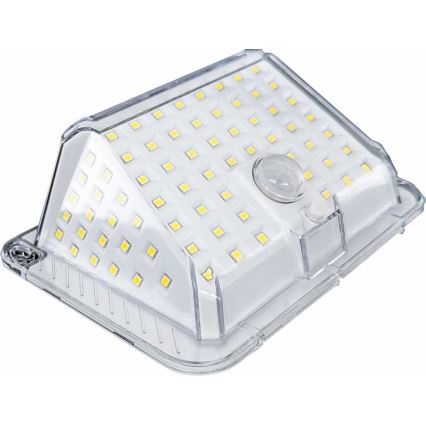 LED Solcellsvägglampa med sensor LED/5W/3,7V 1200 mAh IP44