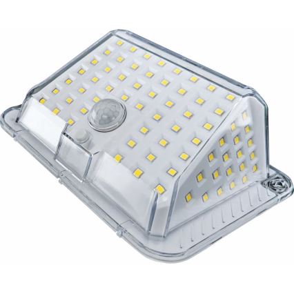 LED Solcellsvägglampa med sensor LED/5W/3,7V 1200 mAh IP44