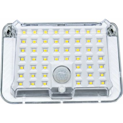 LED Solcellsvägglampa med sensor LED/5W/3,7V 1200 mAh IP44