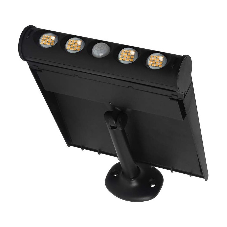 LED solcellsvägglampa med sensor LED/8W/3,7V IP65 4000K 4000 mAh