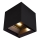 LED solcellsvägglampa med sensor, LED 9W/3,7V, 3000/4000/5000K, IP65, 2600 mAh, svart
