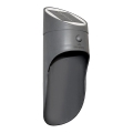 LED Solcellsvägglampa med sensor PALESA LED/1W/3,7V IP65 1800 mAh grå