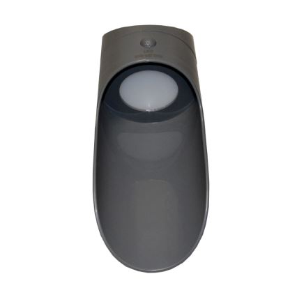 LED Solcellsvägglampa med sensor PALESA LED/1W/3,7V IP65 1800 mAh grå