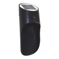 LED solcellsvägglampa med sensor PALESA LED/1W/3,7V IP65 1800 mAh svart