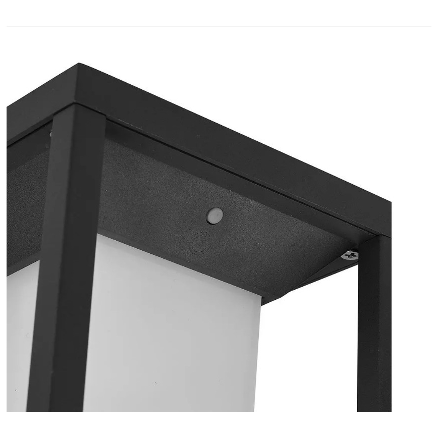 LED Solcellsvägglampa med sensor SAMSUNG CHIP LED/2W/3,7V IP65 2600 mAh