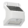 LED solcellsvägglampa med sensor SOLTO LED/3W/3,7V 4000K IP54 1200 mAh vit