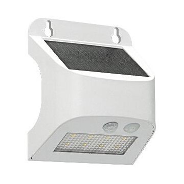 LED solcellsvägglampa med sensor SOLTO LED/3W/3,7V 4000K IP54 1200 mAh vit