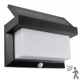 LED Solcellsvägglampa med sensor TONY LED/3,7V 1800 mAh IP44