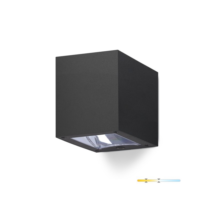 LED-solcellsvägglampa QUERK LED/1,2V 3000/4000K IP54 800 mAh