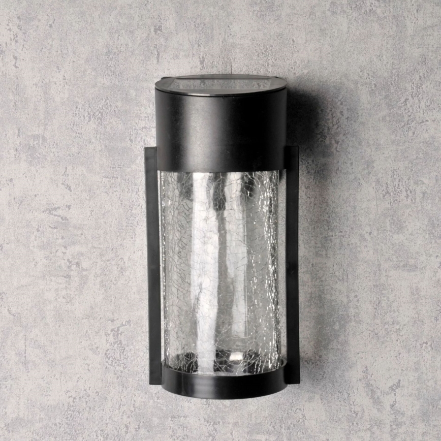 LED Solcellsvägglampa VETRO LED/1,2V 600 mAh IP44