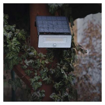 LED solcellsspot med rörelsesensor LED/3,7V 3600mAh 4000K IP54