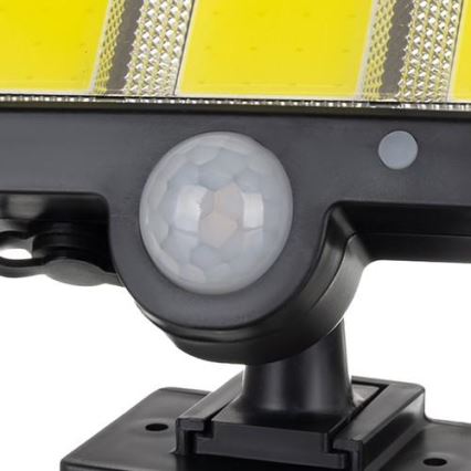LED Solarlampa med sensor INTEGRA LED/3W/3,7V 1200 mAh IP44 + fjärrkontroll