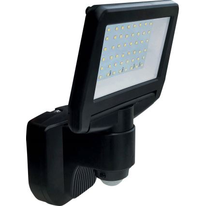 LED Solarlampa med sensor TOMI LED/10W/7,4V 1800 mAh IP44 svart