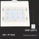 LED SolVägglampabelysning med sensor LED/1.5W/3,7V IP65 vit