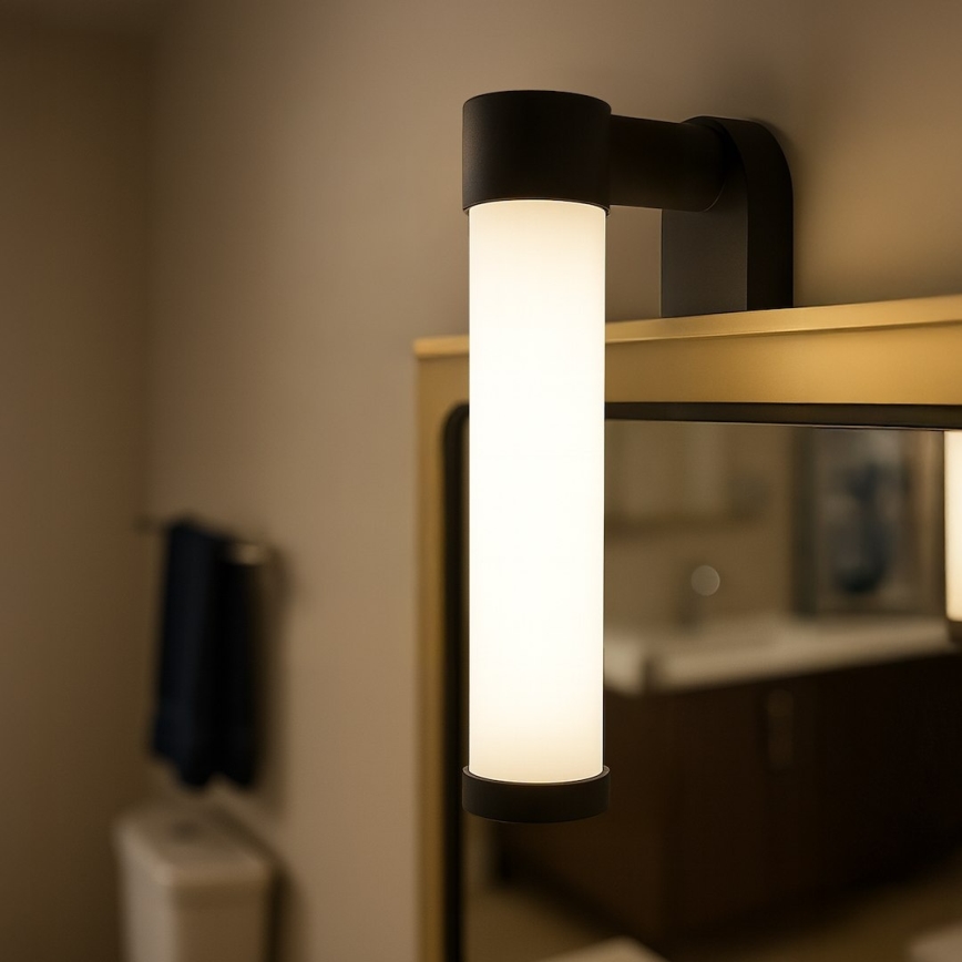 LED-spegelbelysning för badrum APA MINI LED/4W/230V IP44, svart